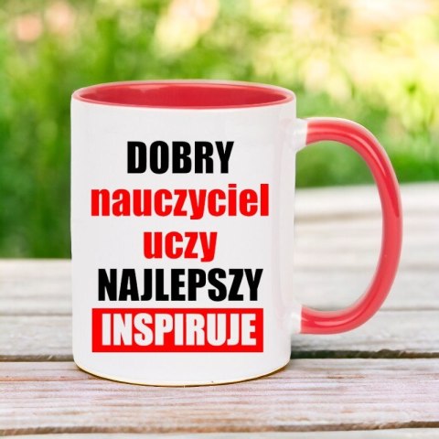 Kubek prezent na Dzień nauczyciela wychowawcy przedszkolanki