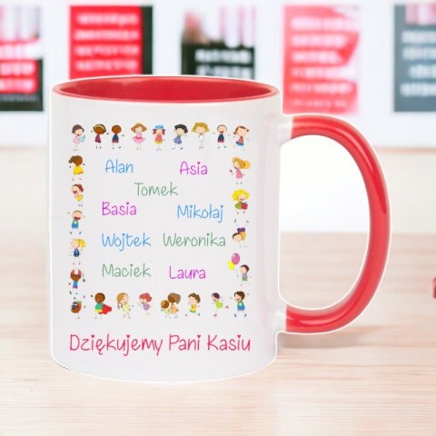 KUBEK Z IMIONAMI DZIECI PREZENT DZIEŃ NAUCZYCIELA PRZEDSZKOLANKI # KUBEK Z IMIONAMI DZIECI PREZENT DZIEŃ NAUCZYCIELA PRZEDSZKOLANKI #