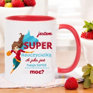 Kubek z nadrukiem prezent Dzień nauczyciela wychowawczyni nauczycielki