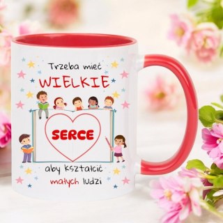 Kubek z nadrukiem prezent Dzień nauczyciela wychowawczyni nauczycielki