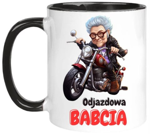 Kubek z nadrukiem śmieszny prezent Dzień Babci urodziny imieniny babcia