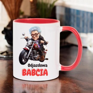 Kubek z nadrukiem śmieszny prezent Dzień Babci urodziny imieniny babcia