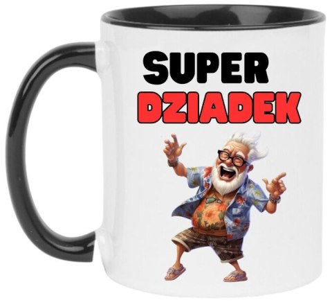 Kubek z nadrukiem śmieszny prezent Dzień Dziadka urodziny imieniny dziadek