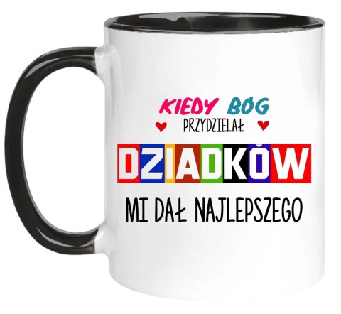 Kubek z nadrukiem śmieszny prezent Dzień Dziadka urodziny imieniny dziadek