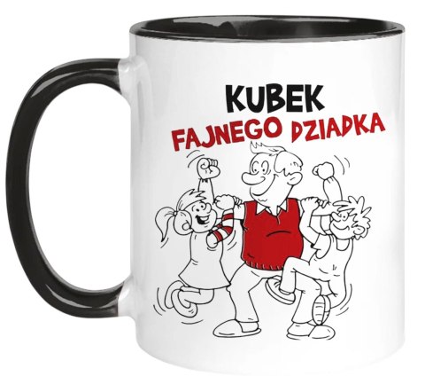 Kubek z nadrukiem śmieszny prezent Dzień Dziadka urodziny imieniny dziadek