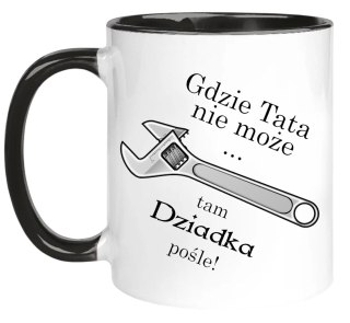 Kubek z nadrukiem śmieszny prezent Dzień Dziadka urodziny imieniny dziadek