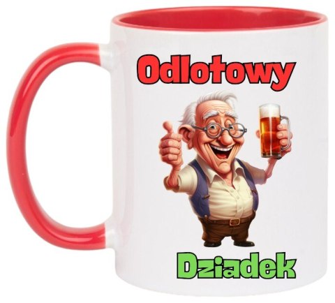 Kubek z nadrukiem śmieszny prezent Dzień Dziadka urodziny imieniny dziadek