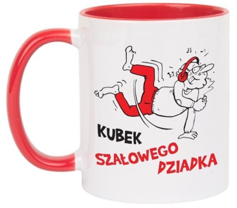 Kubek z nadrukiem śmieszny prezent Dzień Dziadka urodziny imieniny dziadek