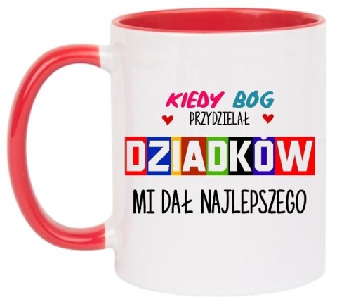 Kubek z nadrukiem śmieszny prezent Dzień Dziadka urodziny imieniny dziadek