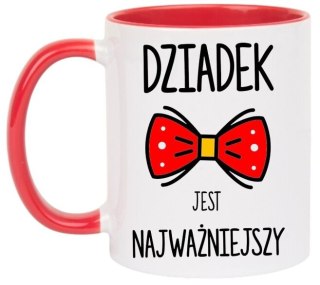 Kubek z nadrukiem śmieszny prezent Dzień Dziadka urodziny imieniny dziadek