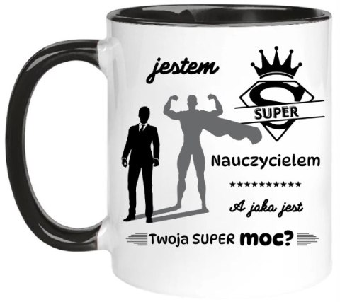 Kubek z nadrukiem śmieszny prezent Dzień nauczyciela wychowawcy