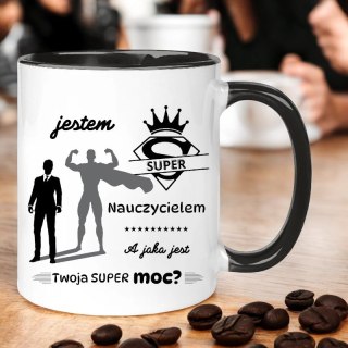 Kubek z nadrukiem śmieszny prezent Dzień nauczyciela wychowawcy