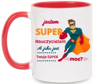 Kubek z nadrukiem śmieszny prezent Dzień nauczyciela wychowawcy