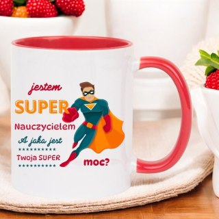 Kubek z nadrukiem śmieszny prezent Dzień nauczyciela wychowawcy