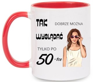 Kubek z nadrukiem śmieszny prezent urodziny imieniny koleżanki mamy żony