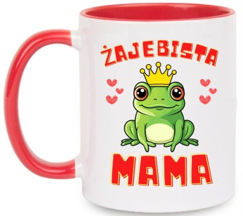Kubek na DZIEŃ MATKI dla MAMY śmieszny prezent ŻAJEBISTA MAMA