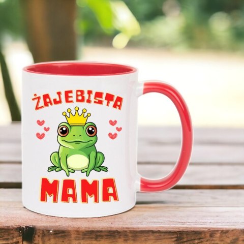 Kubek na DZIEŃ MATKI dla MAMY śmieszny prezent ŻAJEBISTA MAMA