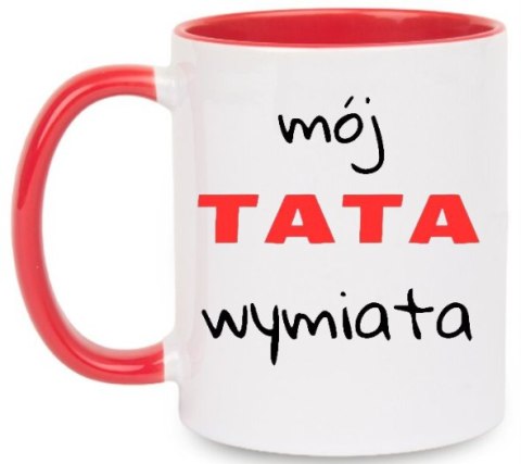 Kubek z nadrukiem prezent na DZIEŃ OJCA dla TATY Mój TATA