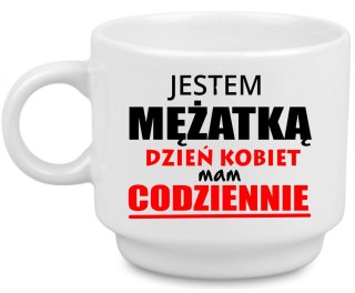 FILIŻANKA PREZENT DZIEŃ KOBIET DLA KOLEŻANKI DZIEWCZYNY ŻONY 250ml
