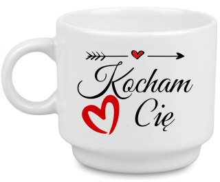 FILIŻANKA PREZENT NA WALENTYNKI DLA KOLEŻANKI DZIEWCZYNY ŻONY 250ml WZORY