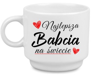 FILIŻANKA Z NADRUKIEM BABCIA ORYGINALNY PREZENT DZIEŃ BABCI 250ml