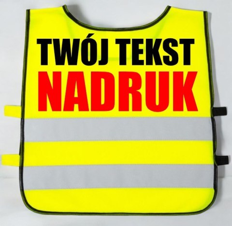 KAMIZELKA ODBLASKOWA DZIECIĘCA Z DOWOLNYM NADRUKIEM DLA DZIECKA # KAMIZELKA ODBLASKOWA DZIECIĘCA Z DOWOLNYM NADRUKIEM DLA DZIECKA #