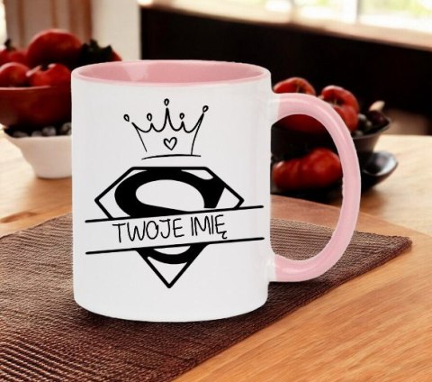 Kubek prezent dla dziewczyny koleżanki z imieniem urodziny Dzień Kobiet