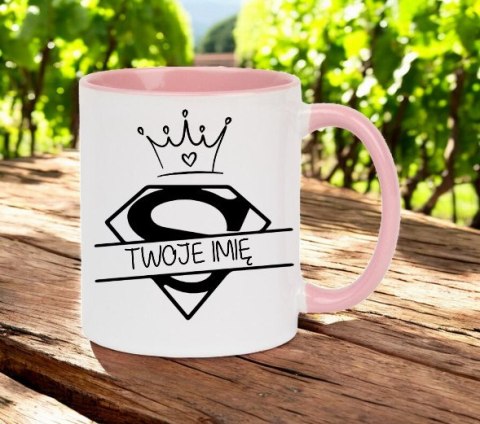 Kubek prezent dla dziewczyny koleżanki z imieniem urodziny Dzień Kobiet
