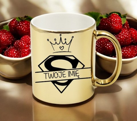 Kubek prezent dla dziewczyny koleżanki z imieniem urodziny Dzień Kobiet