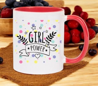 Kubek z nadrukiem prezent dla koleżanki dziewczyny żony mamy Dzień Kobiet