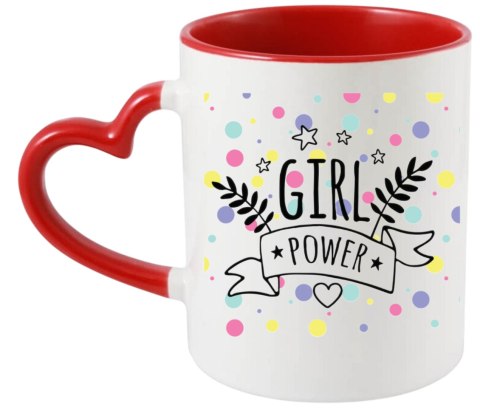 Kubek z nadrukiem prezent dla żony dziewczyny mamy Dzień Kobiet urodziny