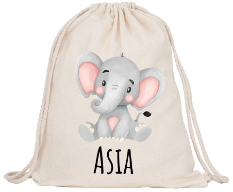 Worek na buty kapcie plecak gruby mocny premium do szkoły przedszkola