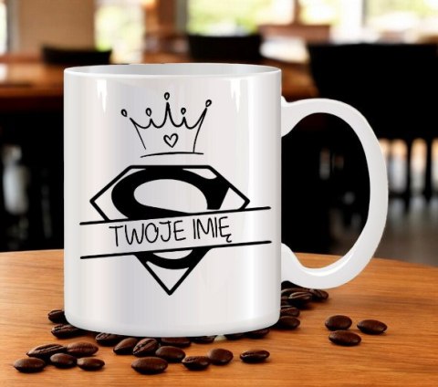 Kubek prezent dla dziewczyny koleżanki z imieniem urodziny Dzień Kobiet