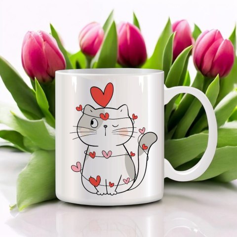 Kubek prezent dla dziewczyny żony męża chłopaka na Walentynki urodziny