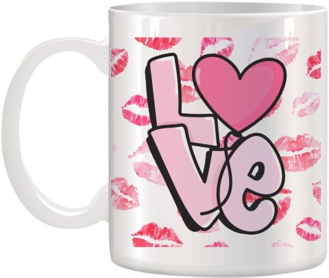 Kubek prezent dla dziewczyny żony męża chłopaka na Walentynki urodziny