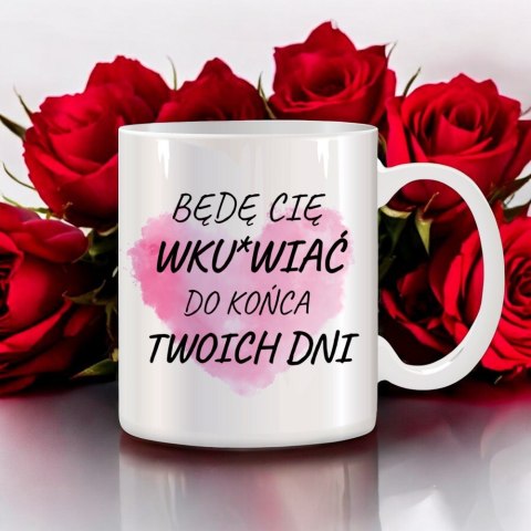 Kubek prezent dla dziewczyny żony męża chłopaka na Walentynki urodziny