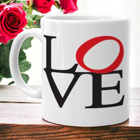 Kubek prezent dla dziewczyny żony męża chłopaka na Walentynki urodziny