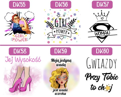 Kubek z łyżeczką prezent Dzień Kobiet dla koleżanki dziewczyny mamy wzory