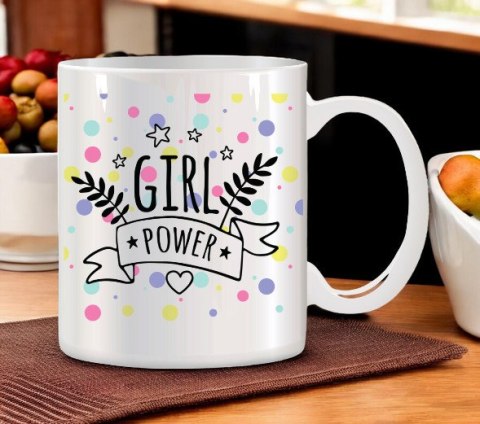 Kubek z nadrukiem dla koleżanki dziewczyny żony mamy Dzień Kobiet urodziny