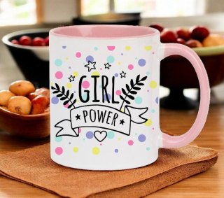 Kubek z nadrukiem prezent dla koleżanki dziewczyny żony mamy Dzień Kobiet