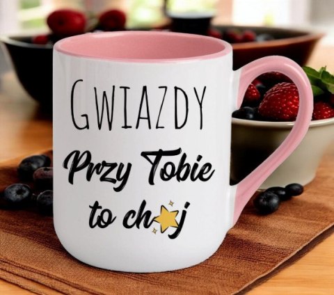 Kubek z nadrukiem prezent dla koleżanki dziewczyny żony mamy Dzień Kobiet