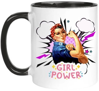 Kubek z nadrukiem prezent dla koleżanki dziewczyny żony mamy Dzień Kobiet