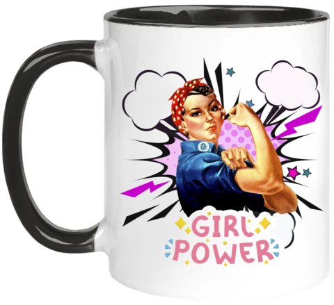 Kubek z nadrukiem prezent dla koleżanki dziewczyny żony mamy Dzień Kobiet