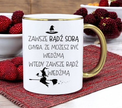 Kubek z nadrukiem prezent dla koleżanki dziewczyny żony mamy Dzień Kobiet