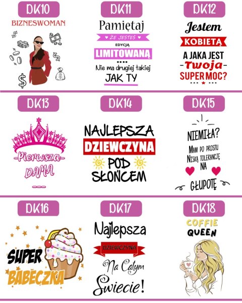 Kubek z nadrukiem prezent dla koleżanki dziewczyny żony mamy Dzień Kobiet