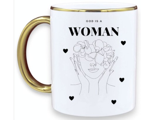 Kubek z nadrukiem prezent dla koleżanki dziewczyny żony mamy Dzień Kobiet