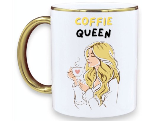 Kubek z nadrukiem prezent dla koleżanki dziewczyny żony mamy Dzień Kobiet