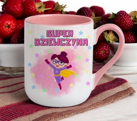 Kubek z nadrukiem prezent dla koleżanki dziewczyny żony mamy Dzień Kobiet