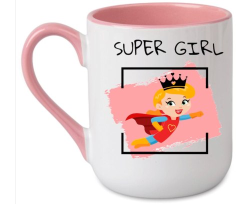 Kubek z nadrukiem prezent dla koleżanki dziewczyny żony mamy Dzień Kobiet