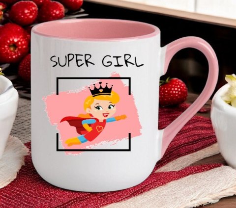 Kubek z nadrukiem prezent dla koleżanki dziewczyny żony mamy Dzień Kobiet